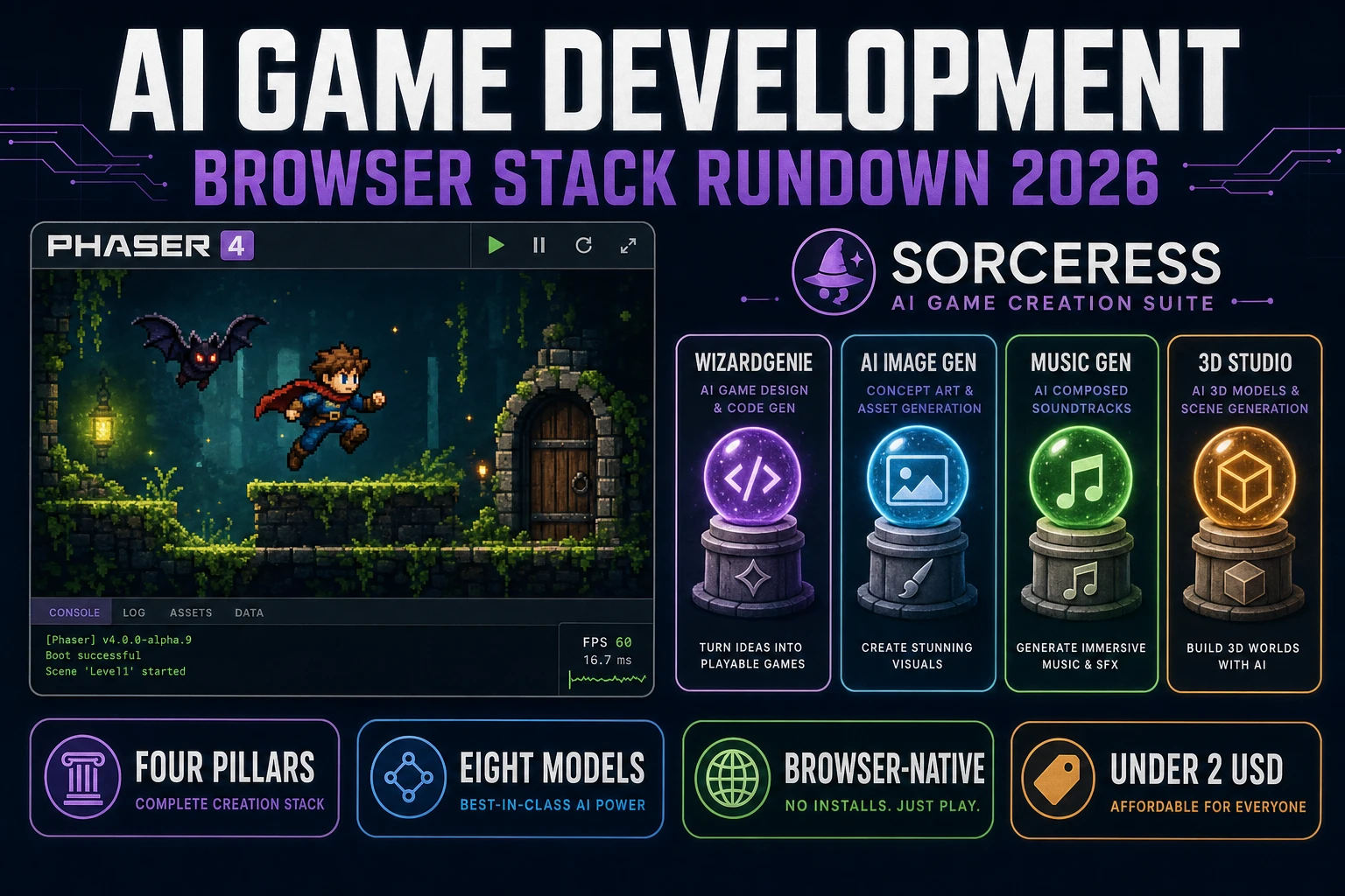 AI Game Development in 2026 (Browser Stack Rundown)