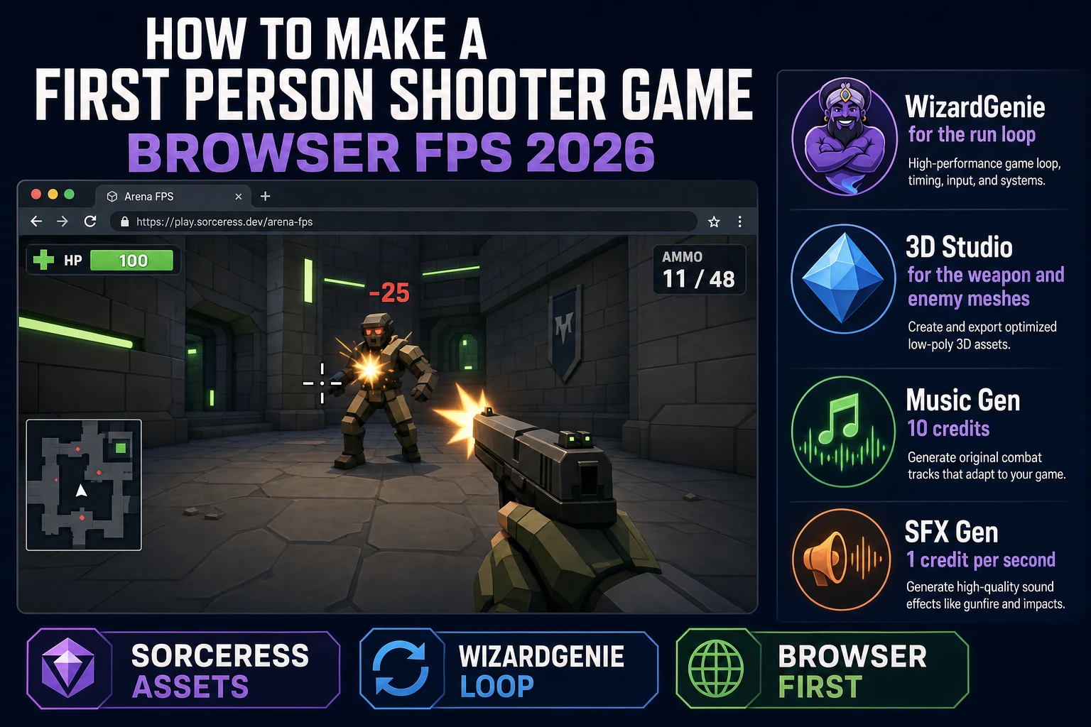 Aim How to Make a First Person Shooter Game (Browser 2026)