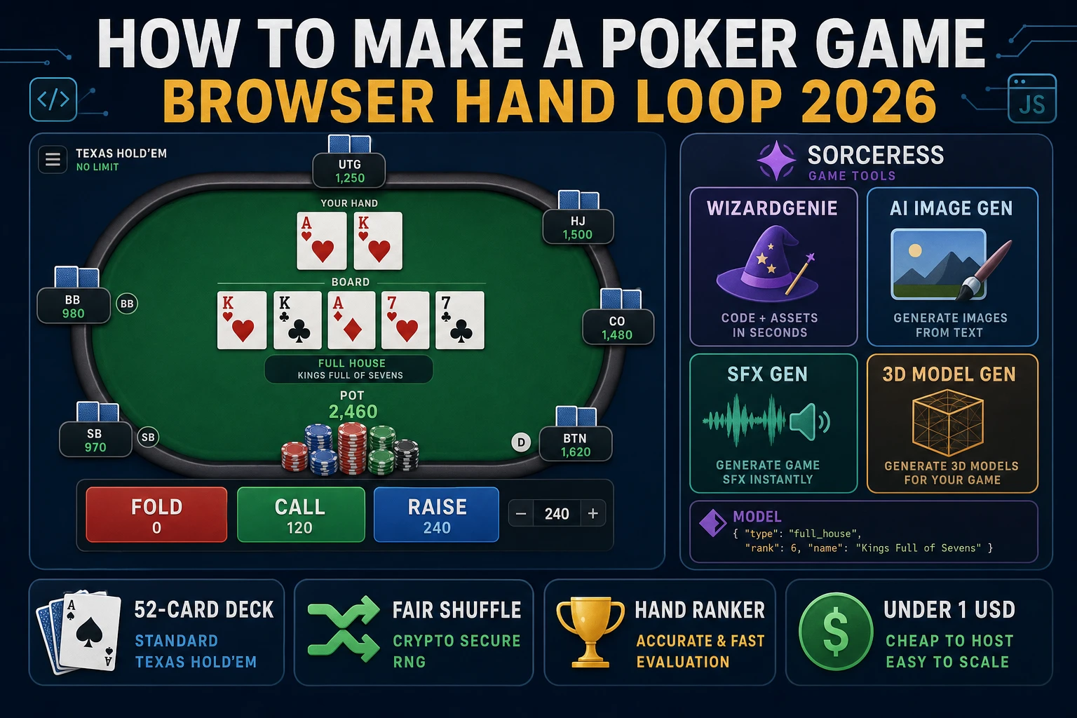 Ante How to Make a Poker Game (Browser Hand Loop 2026)
