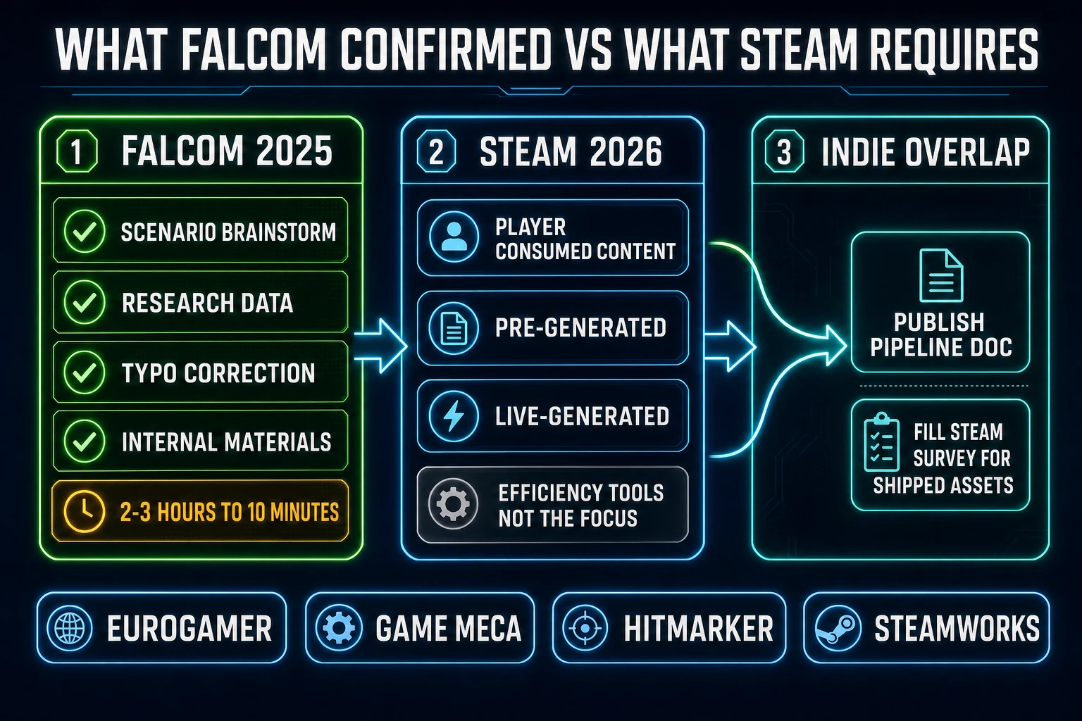 What Falcom confirmed versus what Steam requires for generative AI disclosure