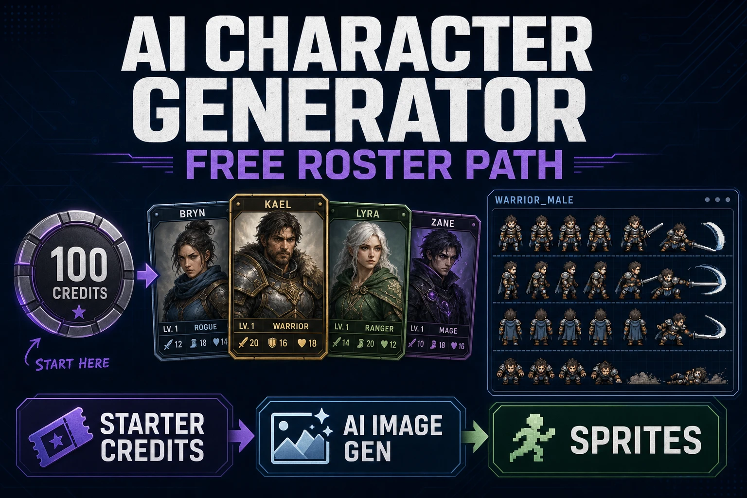 Claim an AI Character Generator Free (Roster Path)