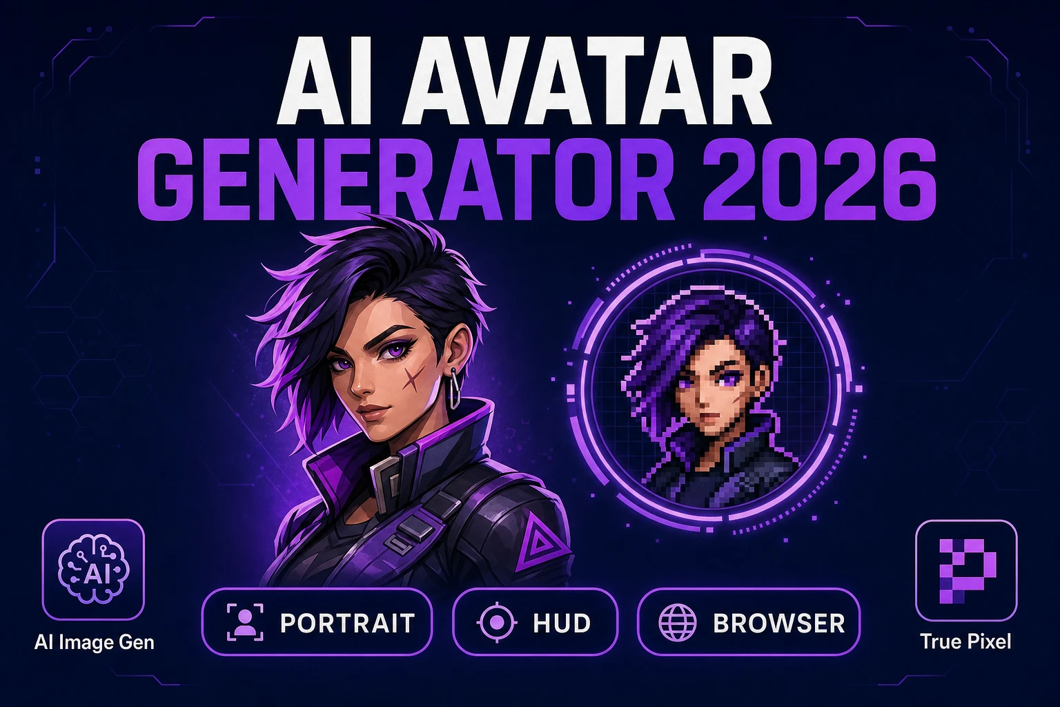 Face an AI Avatar Generator (Game Portrait Pack 2026)