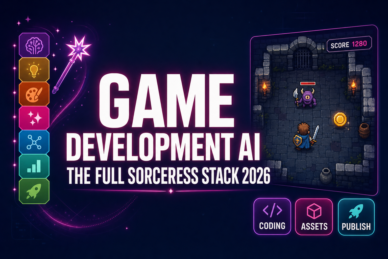 Game Development AI: The Full Sorceress Stack (2026)
