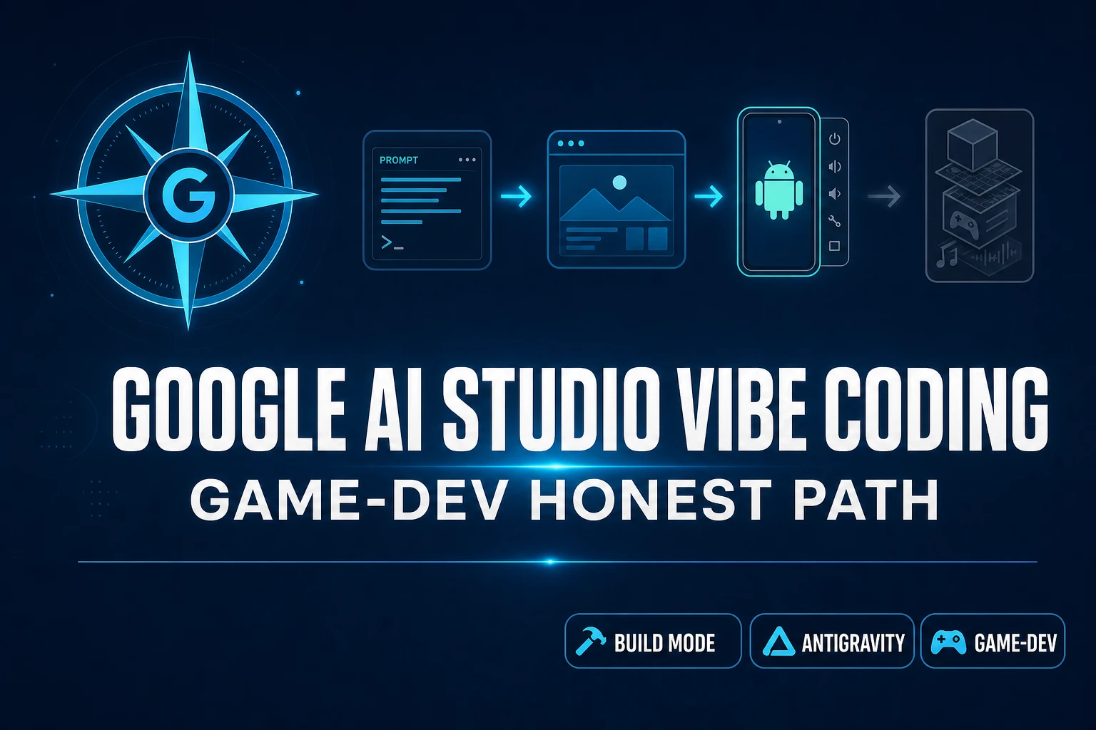 Google AI Studio Vibe Coding (Game-Dev Honest Path)