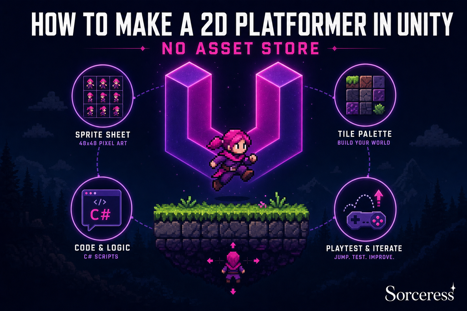 How to Make a 2D Platformer in Unity (No Asset Store)