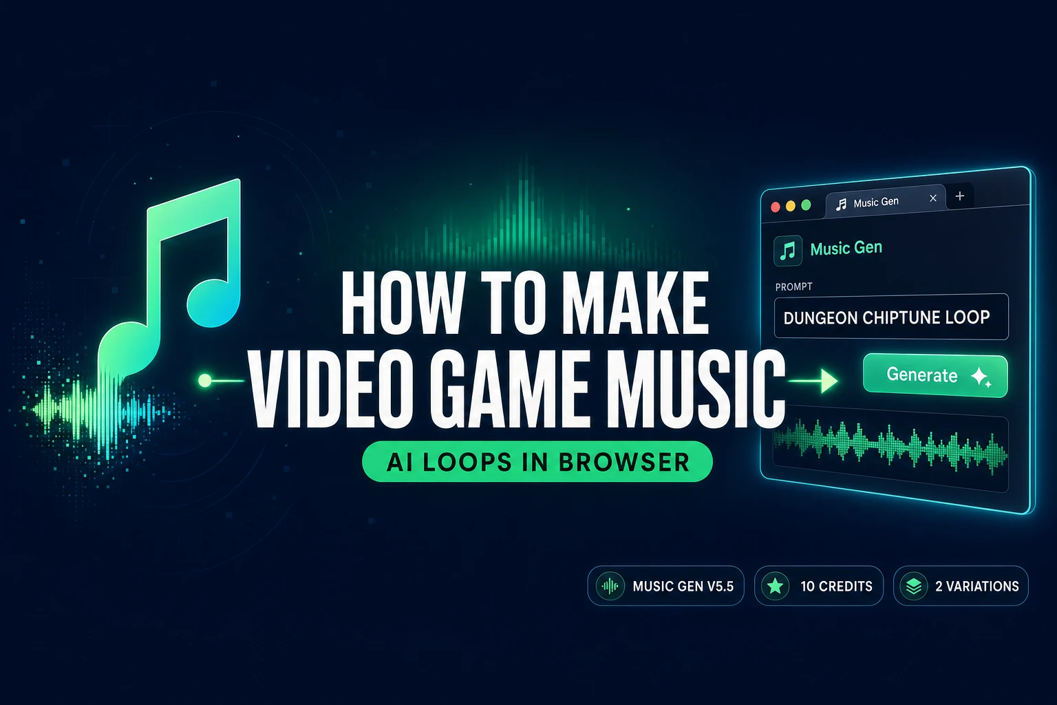 How to Make Video Game Music (AI Loops in Your Browser)