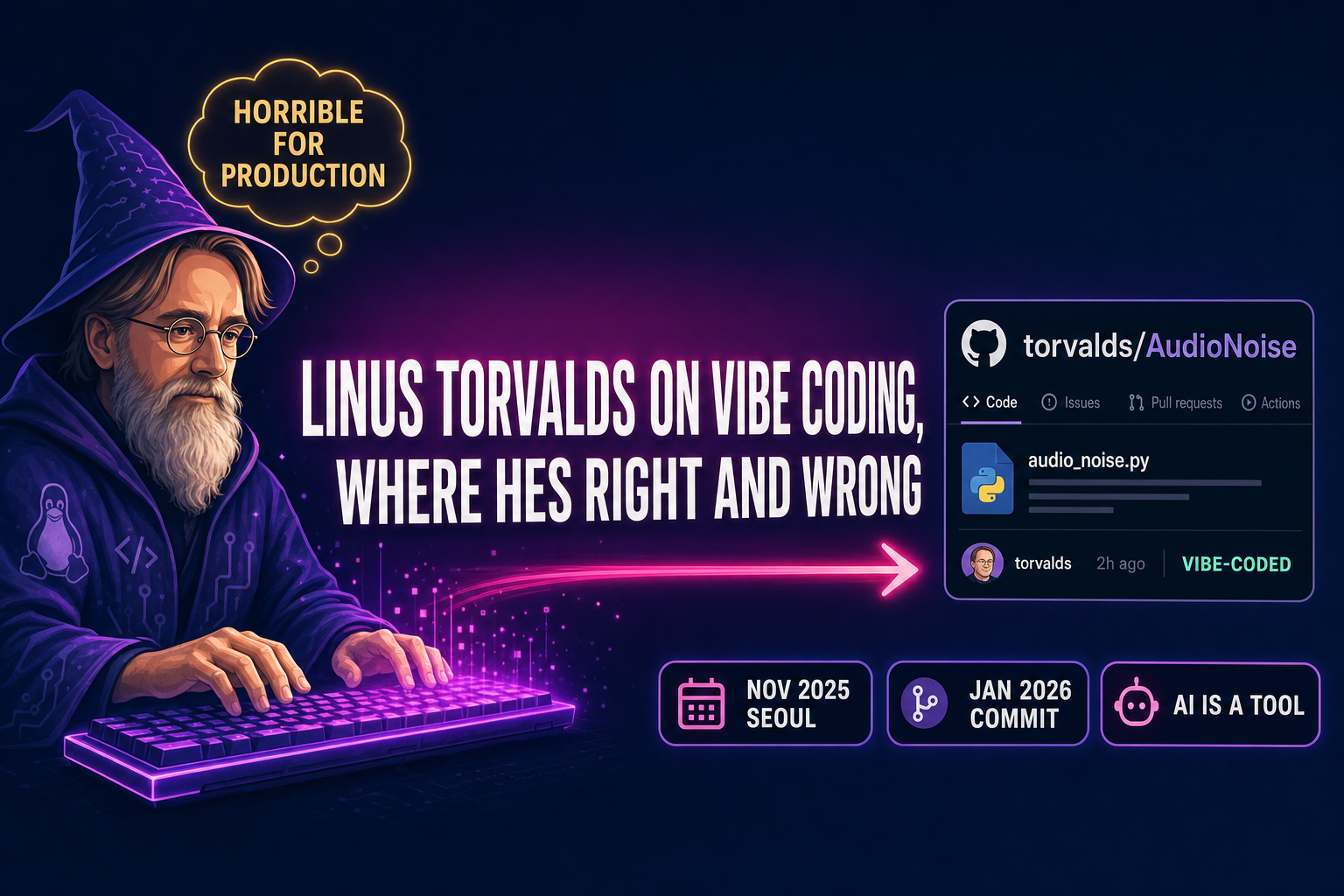 Linus Torvalds Vibe Coding: Where He's Right and Wrong