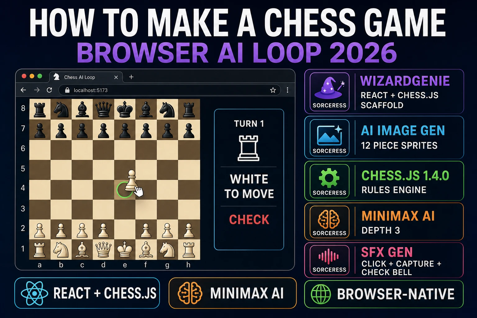 Mate How to Make a Chess Game (Browser AI Loop 2026)