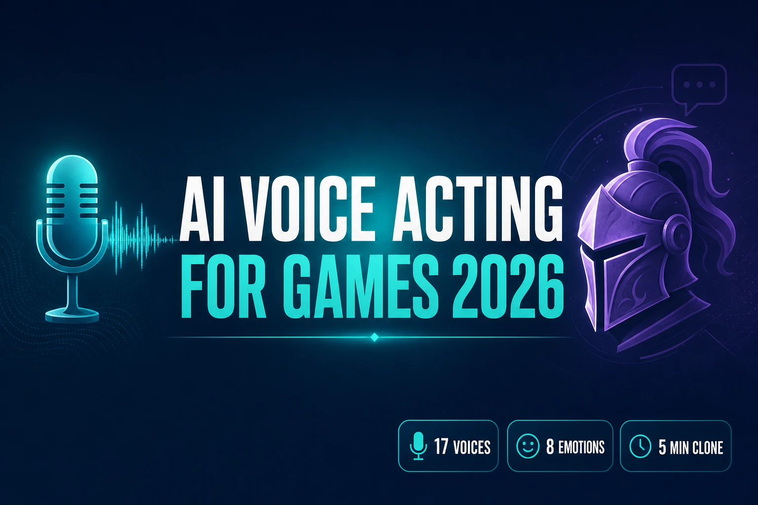 Perform AI Voice Acting for Games (Indie NPC 2026)