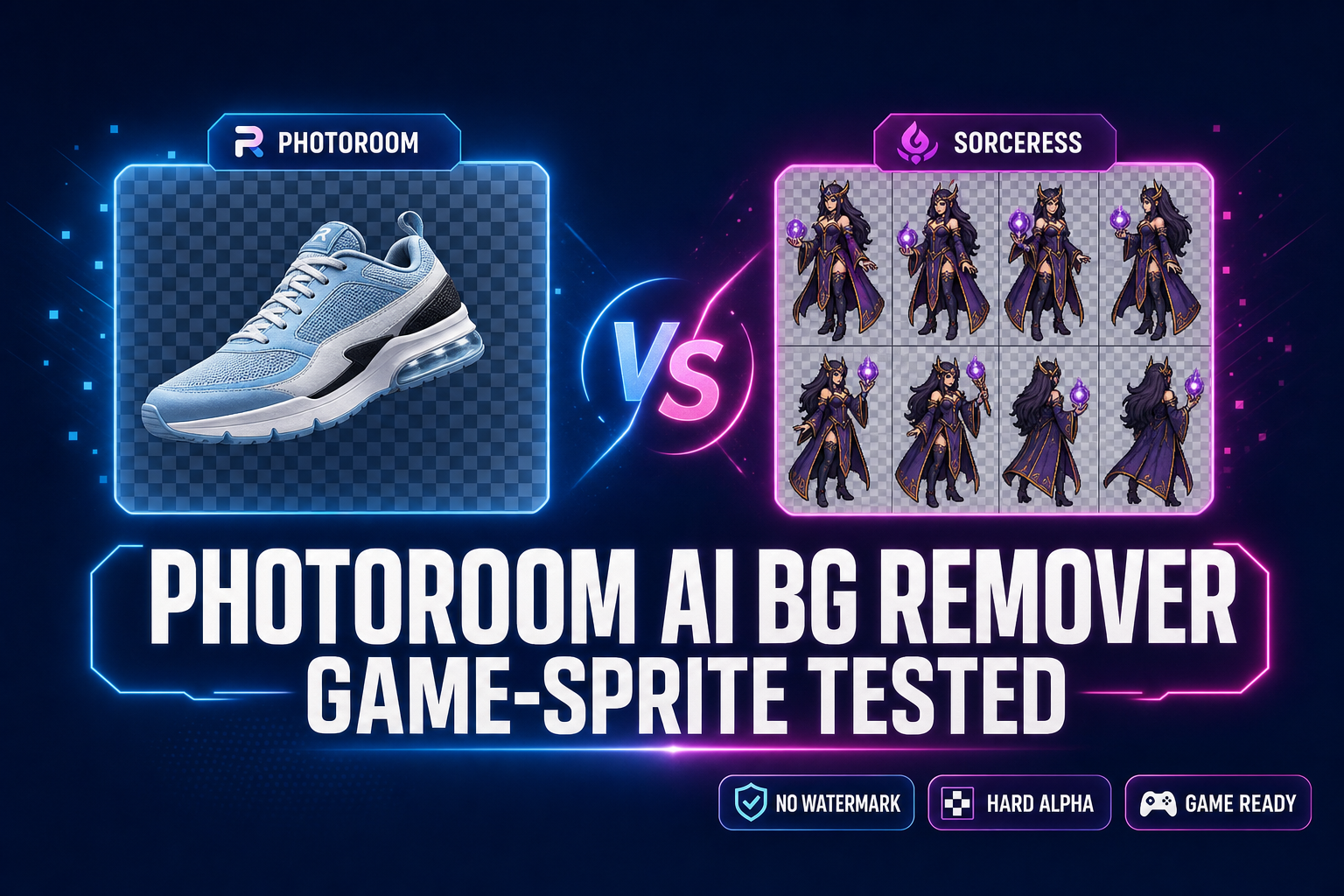 Photoroom AI Background Remover (Game-Sprite Tested)