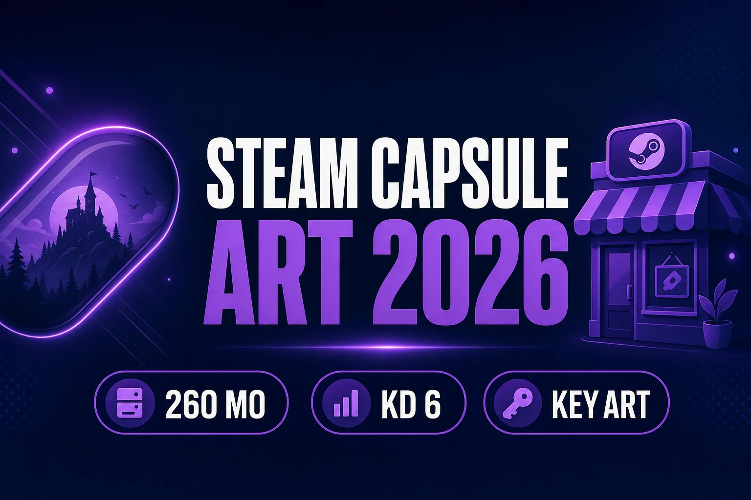 Press Steam Capsule Art (Store Key Art 2026)