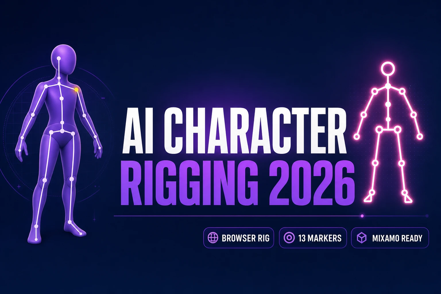Prime AI Character Rigging (Browser 13-Marker 2026)