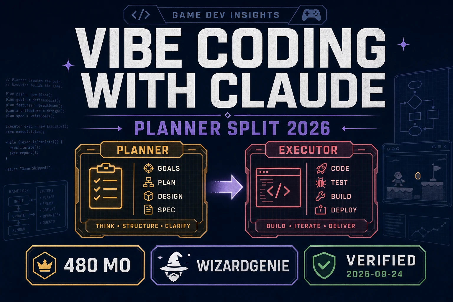 Pulse Vibe Coding With Claude (Planner Split 2026)