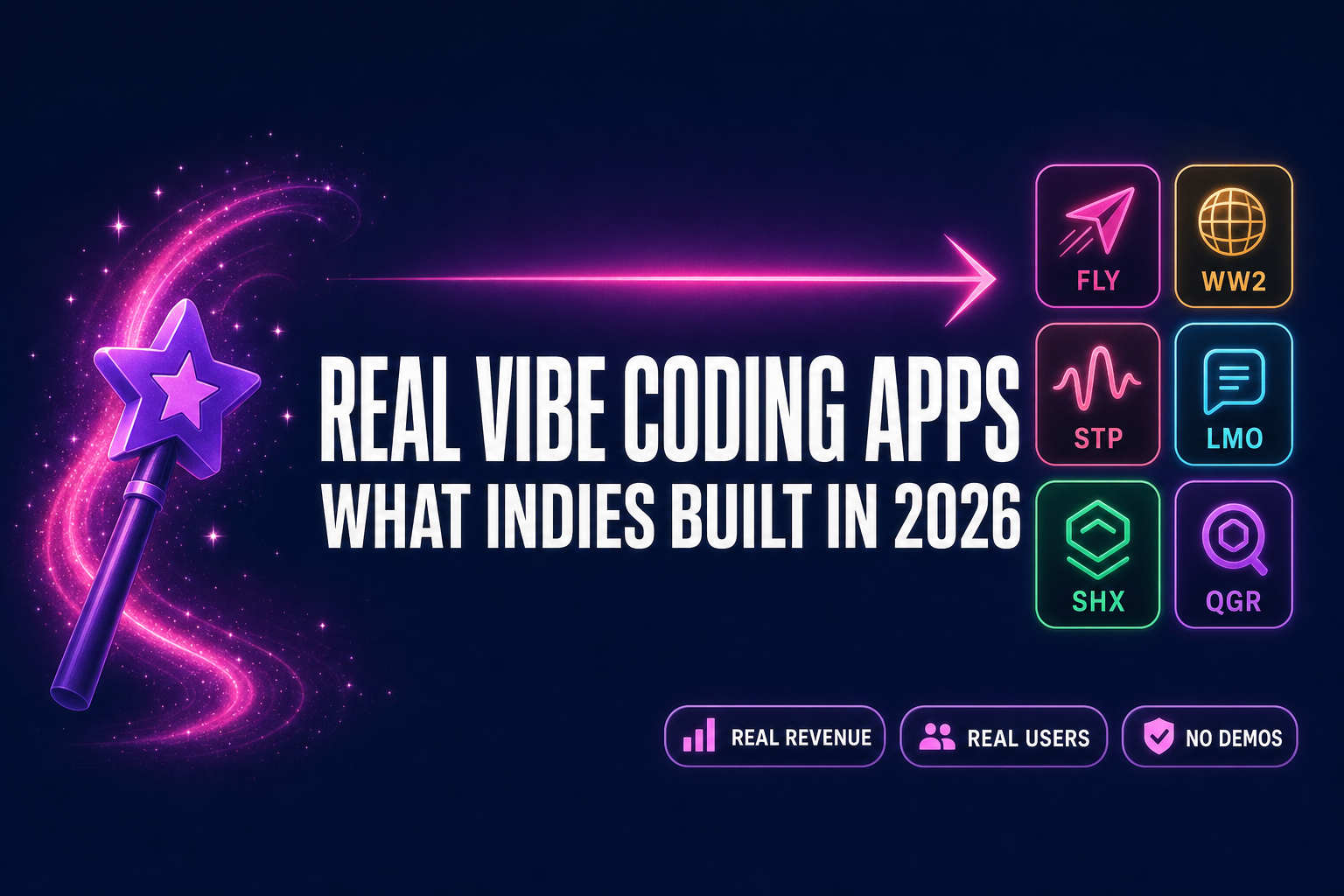 Real Vibe Coding Apps (What Indies Built in 2026)