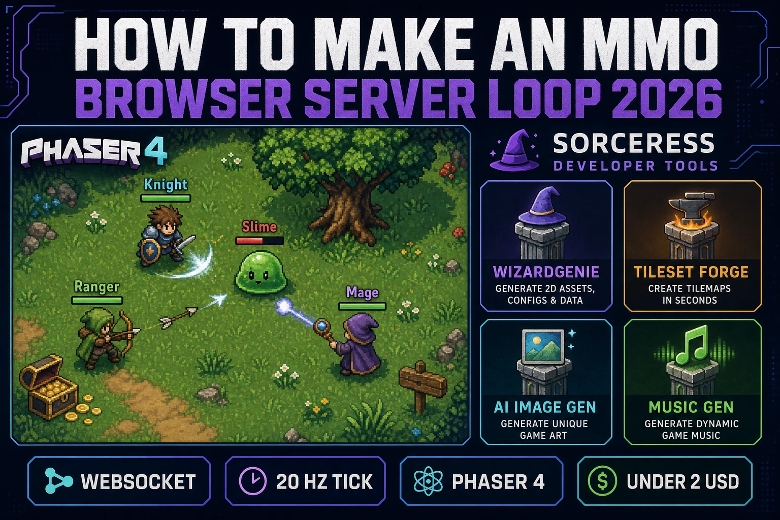 Realm How to Make an MMO (Browser Server Loop 2026)