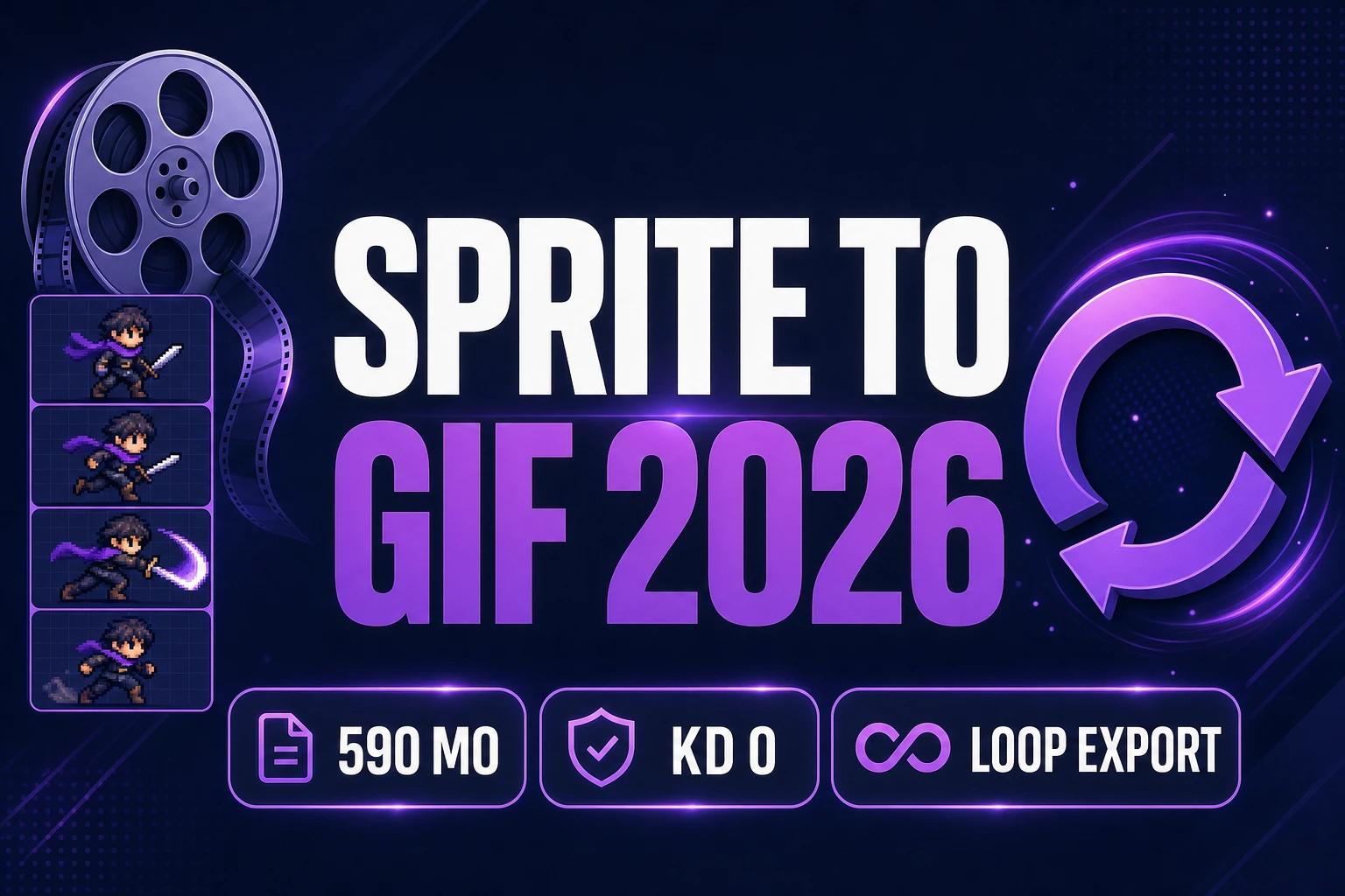 Reel a Sprite to GIF (Loop Preview Export 2026)