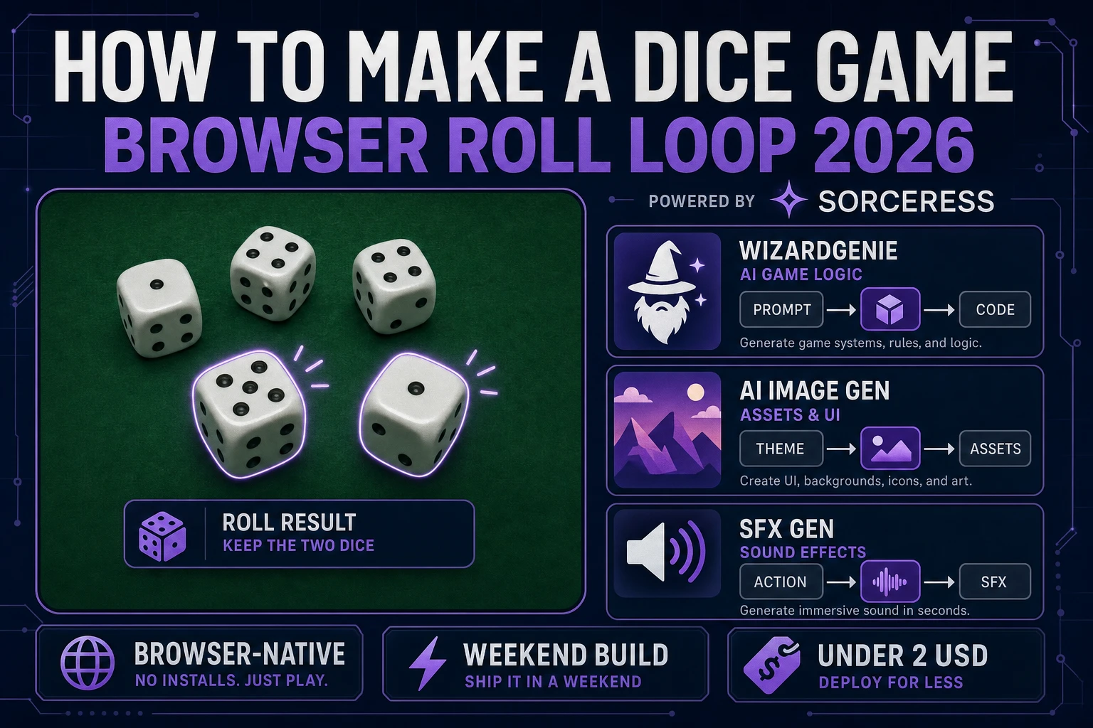 Roll How to Make a Dice Game (Browser Roll Loop 2026)