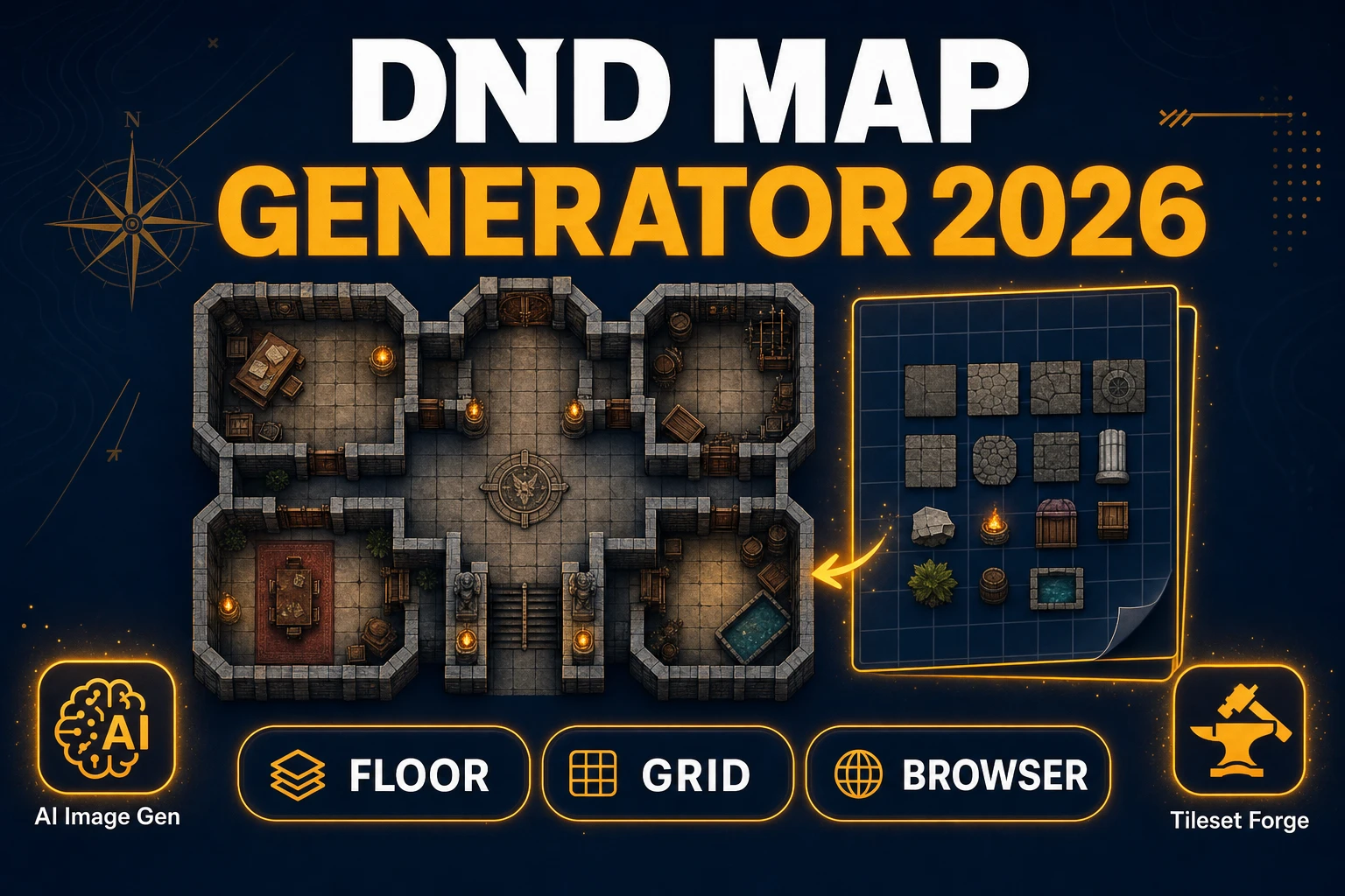 Scout a Dnd Map Generator (Tabletop Floor Plans 2026)