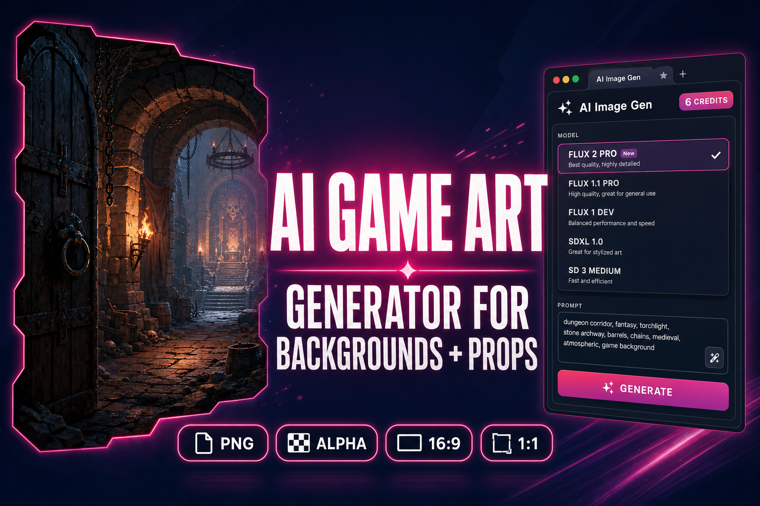 Sketch an AI Game Art Generator (Backgrounds + Props)