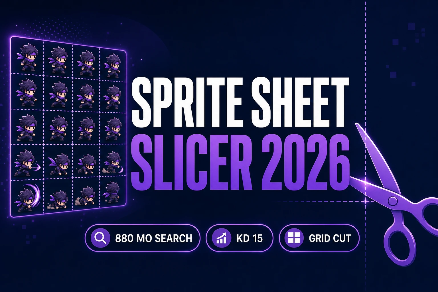 Slice a Sprite Sheet Slicer (Frame Grid Export 2026)