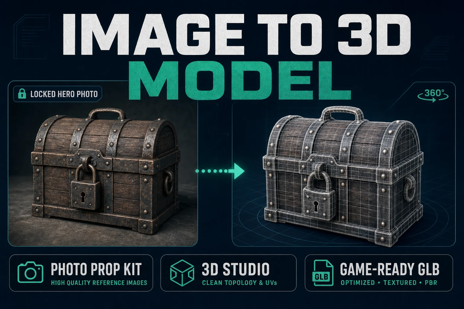 Snap an Image to 3D Model (Photo Prop Kit)