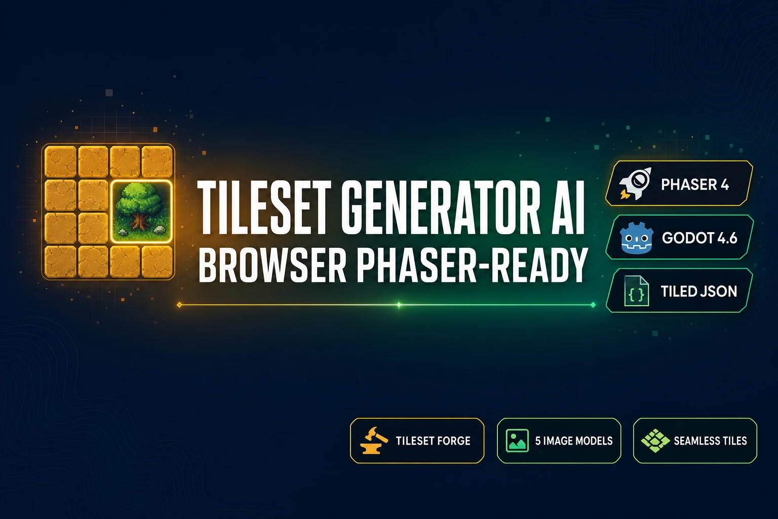 Stake a Tileset Generator AI (Browser, Phaser-Ready)