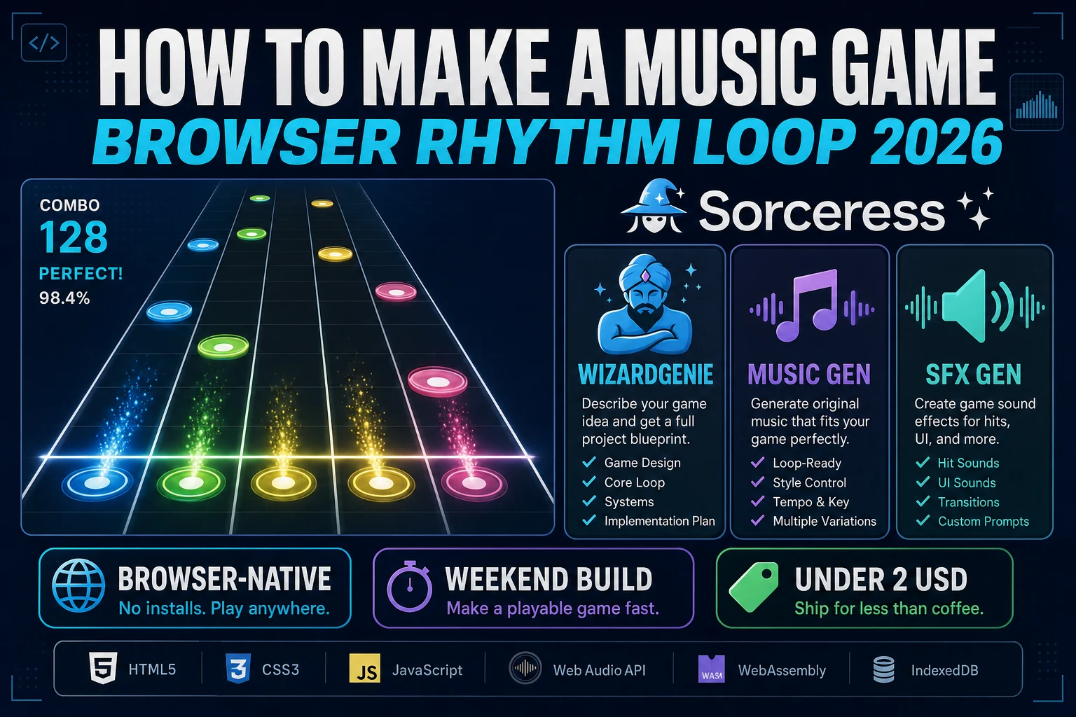 Sync How to Make a Music Game (Browser Rhythm Loop 2026)