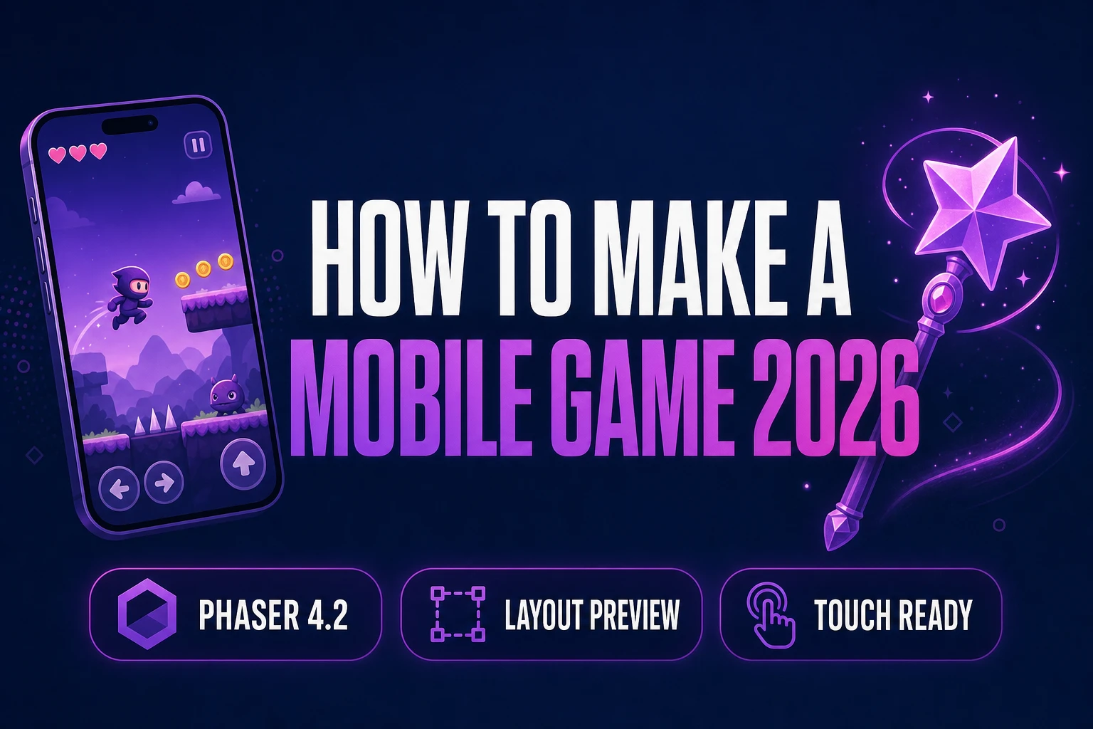 Tap How to Make a Mobile Game (Browser AI 2026)