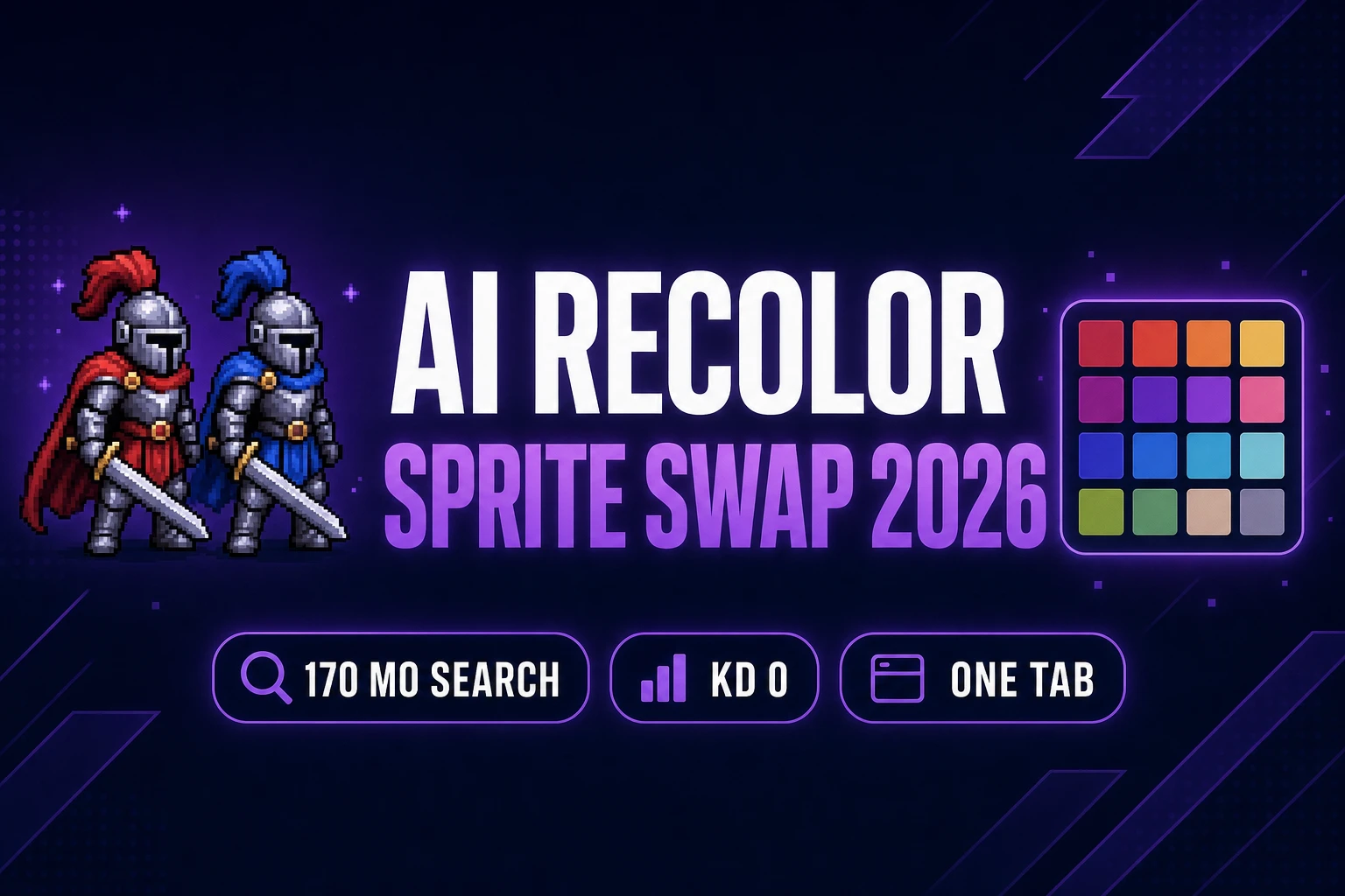 Tint an AI Recolor (Sprite Palette Swap 2026)