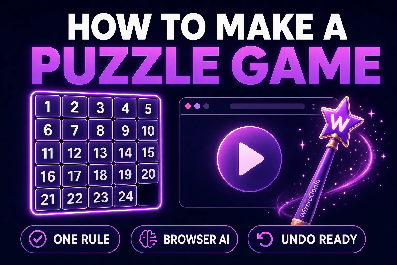 Vault How to Make a Puzzle Game (Browser AI 2026)