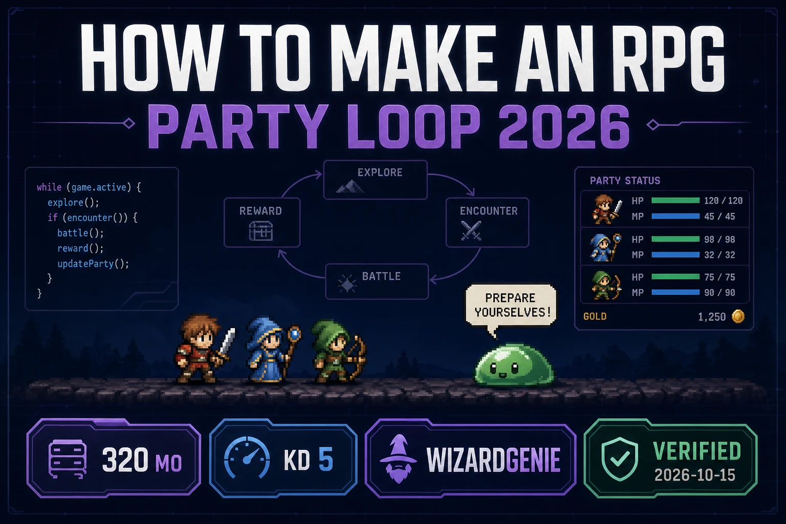 Vault How to Make an RPG (Party Loop 2026)