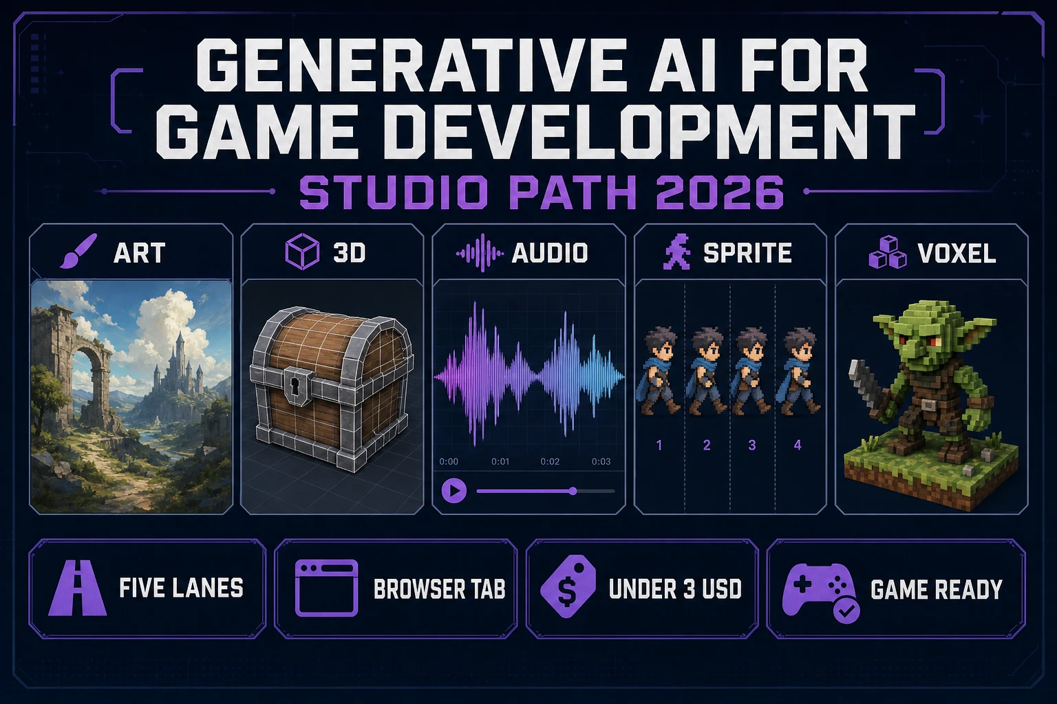 Vet Generative AI for Game Development (Studio Path 2026)