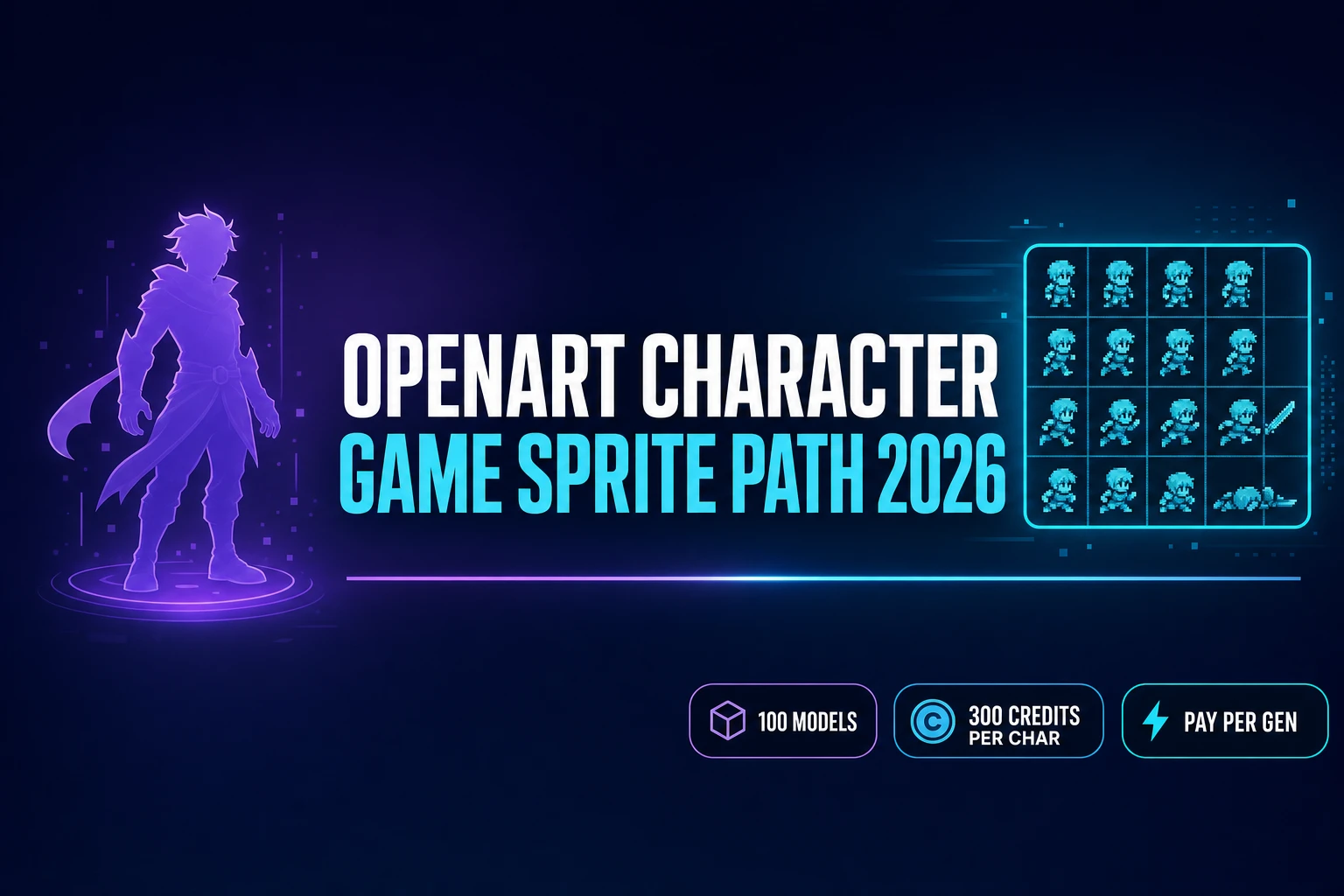 Vet OpenArt AI Character Generator (Game Sprite Path 2026)