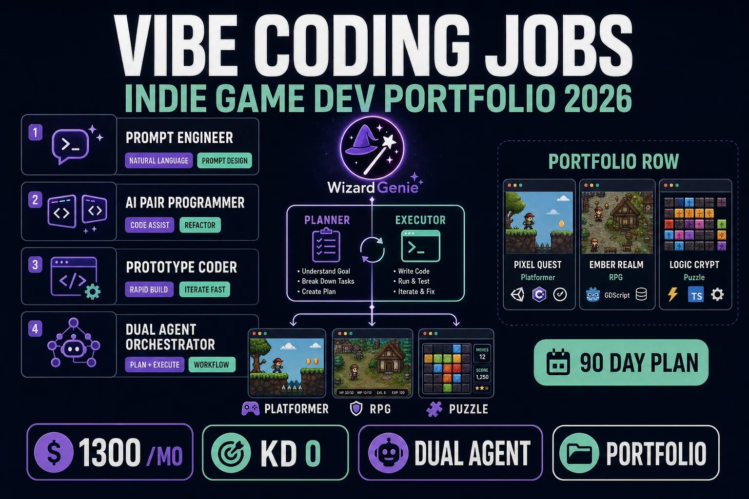 Vibe Coding Jobs in Indie Game Dev (Portfolio 2026)