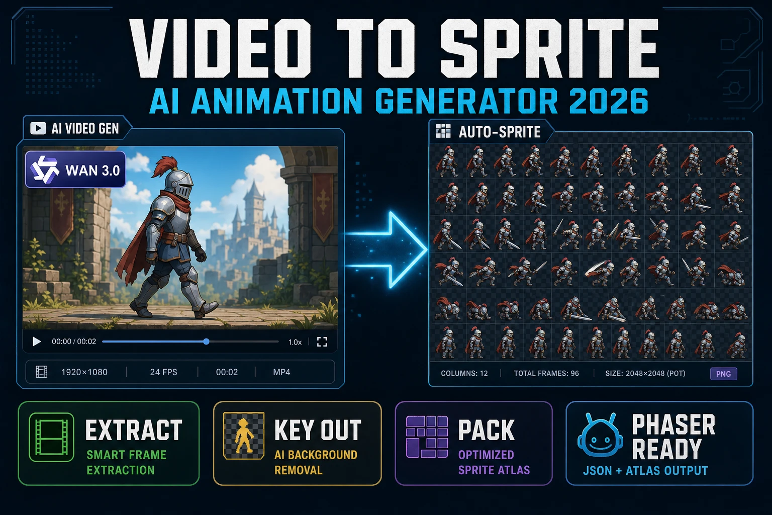 Video to Sprite With an AI Animation Generator (2026)